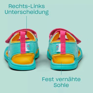 Affenzahn Sandale Vegan Airy Vogel vegane Barfußsandale für schmale Kinderfüße im Babyladen Erlangen